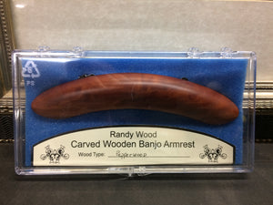 Randy Wood Carved Banjo Armrest