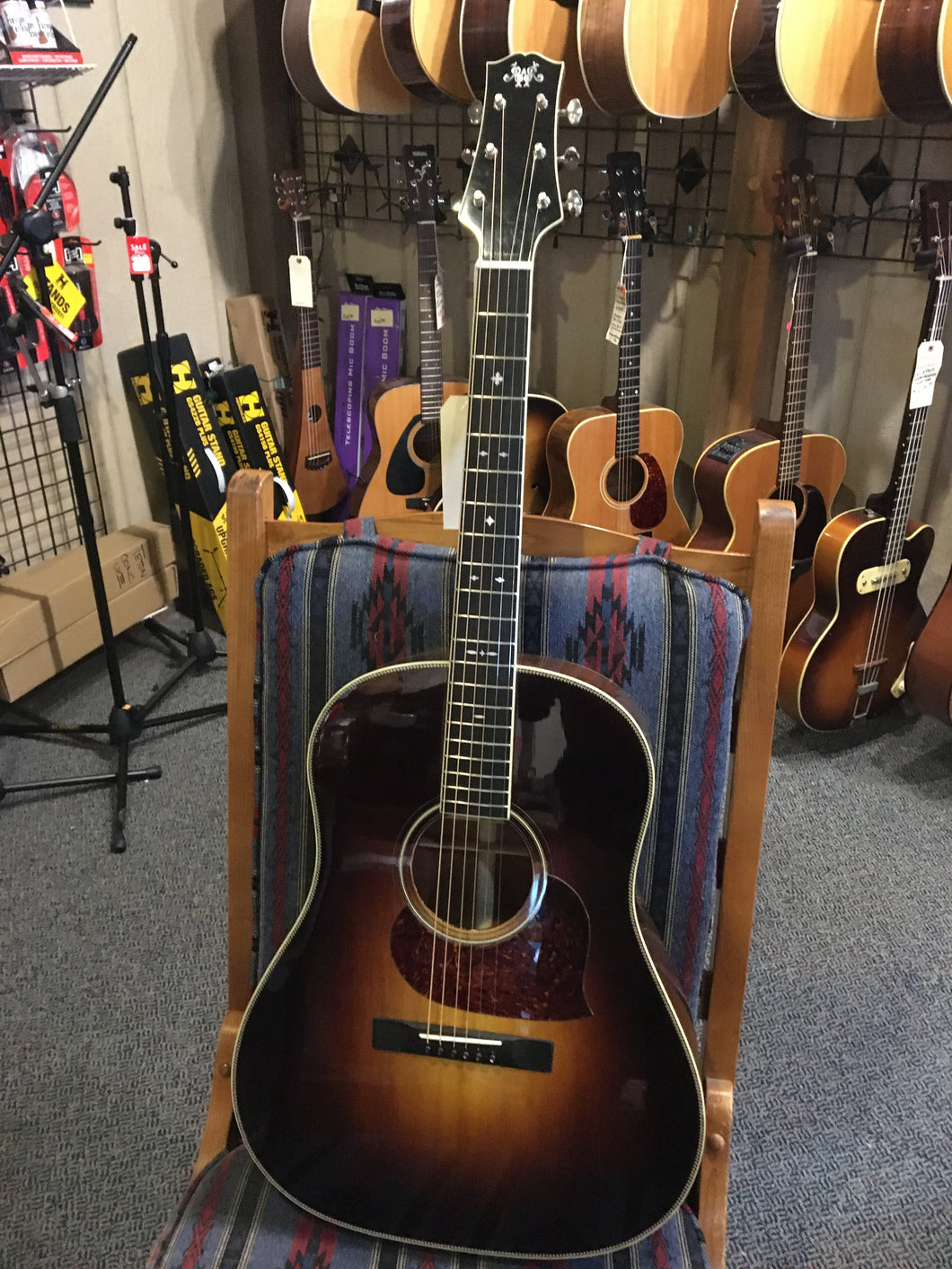 New Randy Wood Slope Shoulder Guitar